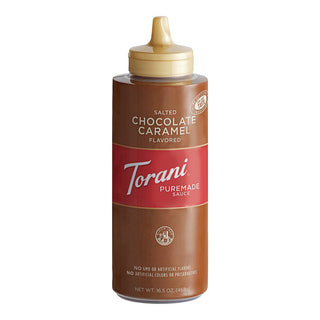 Torani Sauce - Sea Salt Chocolate Caramel - 16.5oz