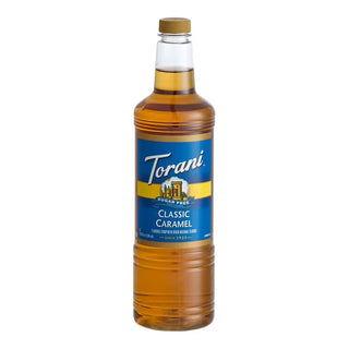 Torani Syrup 1 Liter - Sugar Free Classic Caramel