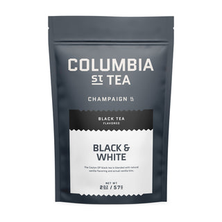 Hot Tea - Black - Black & White